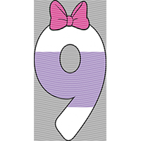 Cartoon letters-CL 123